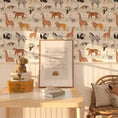 Load image into Gallery viewer, Alphabet Wallpaper - Nursery Wall Decor Wallpapers

