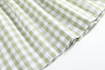 Load image into Gallery viewer, Sage Green Gingham Pumpkin Smocked Bishop Dress
