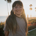 Load image into Gallery viewer, Child Terry Short Set | Cola Stripe
