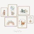Load image into Gallery viewer, Baby Animals Prints - Luster Paper Nursery Wall Art Prints

