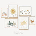 Load image into Gallery viewer, Baby Animals Prints - Luster Paper Nursery Wall Art Prints
