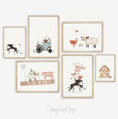 Load image into Gallery viewer, Baby Animals Prints - Luster Paper Nursery Wall Art Prints
