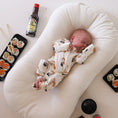Load image into Gallery viewer, Bamboo Zip Pajamas | Sushi
