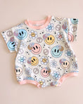 Load image into Gallery viewer, Short Sleeve Bubble Romper | Groovy Girl
