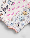 Load image into Gallery viewer, Short Sleeve Bubble Romper | Groovy Girl
