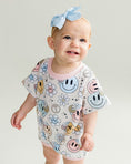 Load image into Gallery viewer, Short Sleeve Bubble Romper | Groovy Girl
