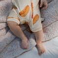 Load image into Gallery viewer, Shortie Bamboo Zip | Hot Dogs
