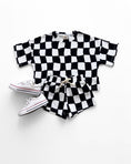 Load image into Gallery viewer, Shorts Set | Wavy Checkered

