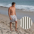Load image into Gallery viewer, Men's Board Short | Olive Stripe
