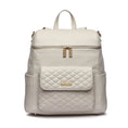 Load image into Gallery viewer, Signature Diaper Bag Pearl White
