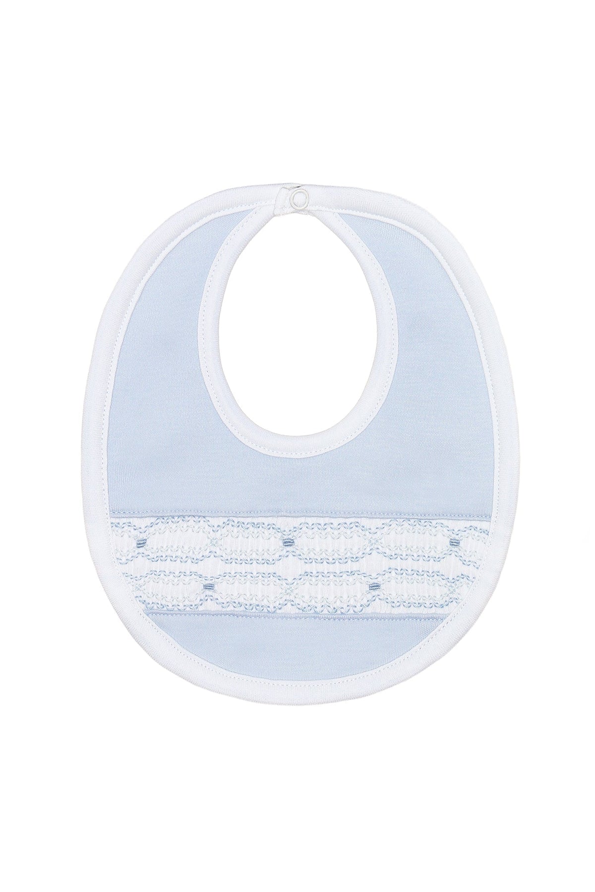 Signature Smocked Boys Bib