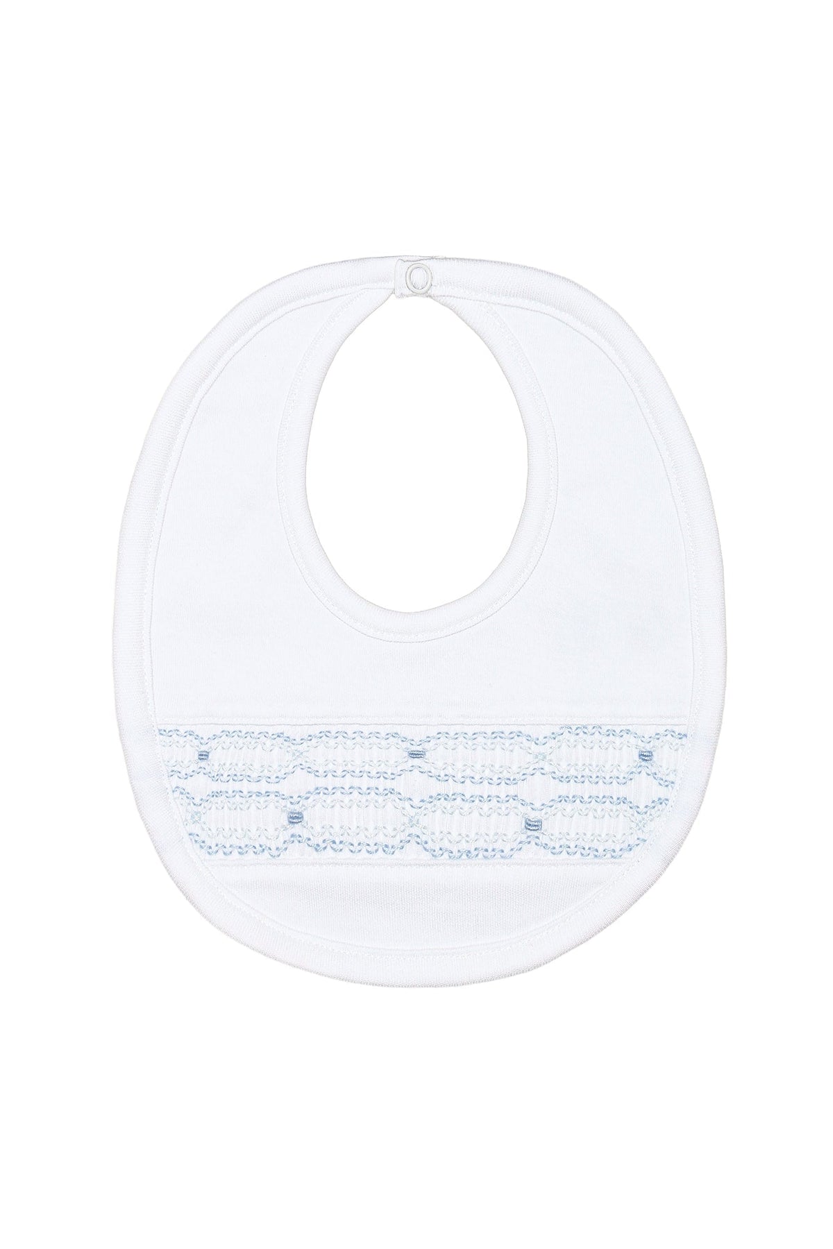 Signature Smocked Boys Bib