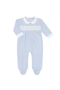 Load image into Gallery viewer, Signature Smocked Boys Footie
