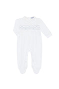 Load image into Gallery viewer, Signature Smocked Boys Footie
