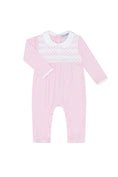 Load image into Gallery viewer, Signature Smocked Girls Playsuit
