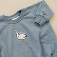 Load image into Gallery viewer, Silly Goose Sweatshirt Romper - more colors
