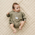 Load image into Gallery viewer, Silly Goose Sweatshirt Romper - more colors
