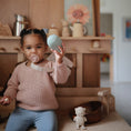 Load image into Gallery viewer, Linen Pacifier Clip 2-Pack
