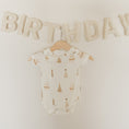 Load image into Gallery viewer, Short Sleeve Bamboo Snapsuit | Birthday Boy
