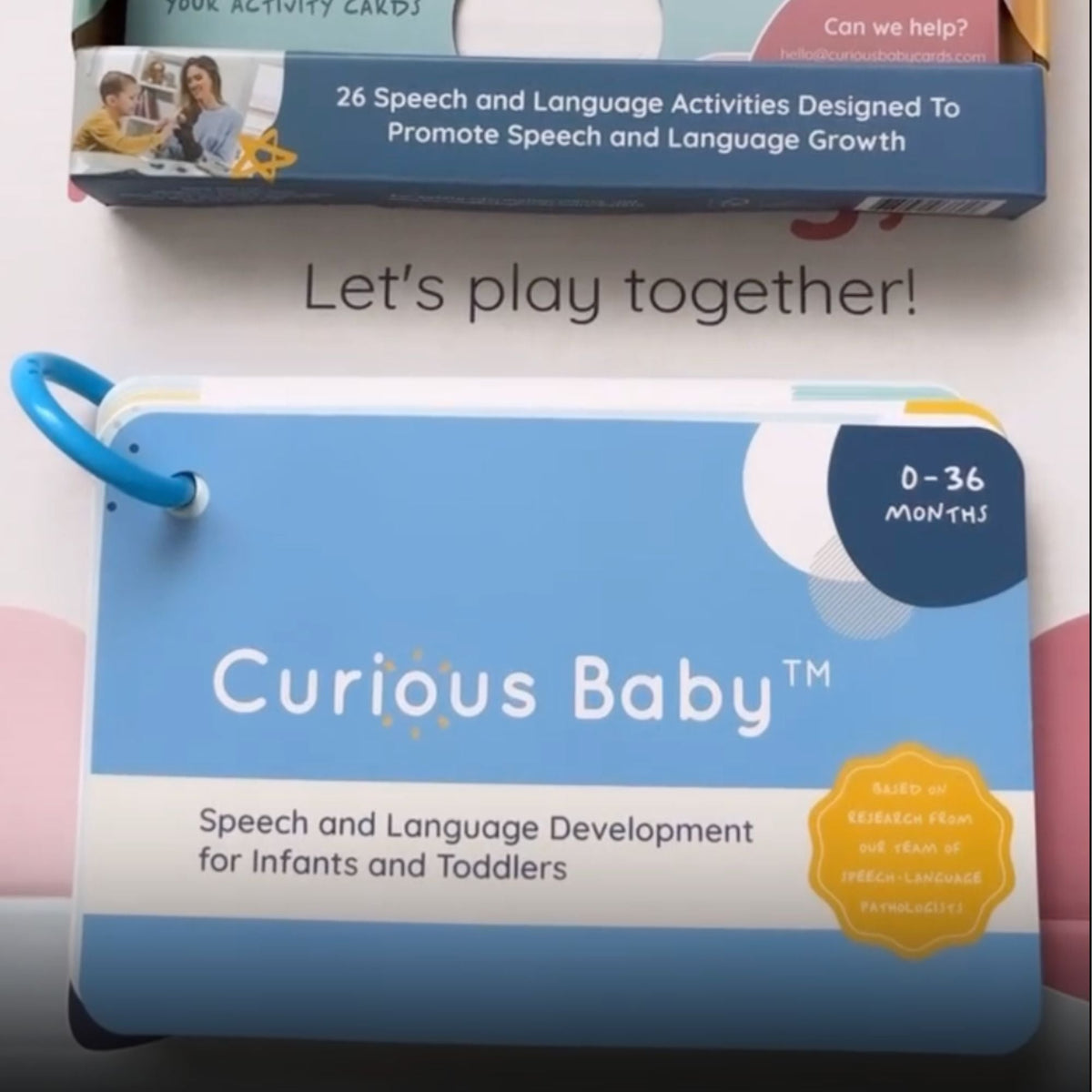 Curious Baby Speech & Language Cards