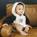 Load image into Gallery viewer, Spooky Dude Hooded Sweatshirt Romper *3-6m left
