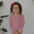 Load image into Gallery viewer, Bamboo Two Piece Pajamas | Heritage Stripe
