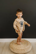 Load image into Gallery viewer, Sunday Funday Football Sweatshirt Romper - more colors
