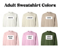 Load image into Gallery viewer, Besties Embroidered Matching Sweatshirts and Kids Outfits
