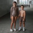 Load image into Gallery viewer, *PRE-ORDER* Girl's Long Sleeve Swimsuit | Leopard
