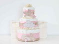 Load image into Gallery viewer, Teddy Bear Diaper Cake Collection - Pink

