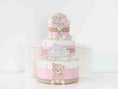 Load image into Gallery viewer, Teddy Bear Diaper Cake Collection - Pink
