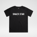 Load image into Gallery viewer, THE SNACK STAR TEE - BLACK
