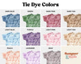 Load image into Gallery viewer, Custom Embroidered Tie-Dye Matching Sibling Outfits
