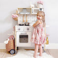 Load image into Gallery viewer, Tiny Land® Interactive Play Kitchen with Sounds & Cookware
