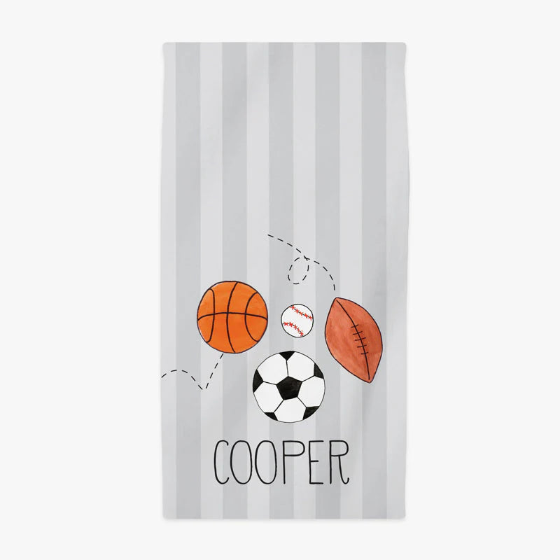 Sports Fan Beach Towel