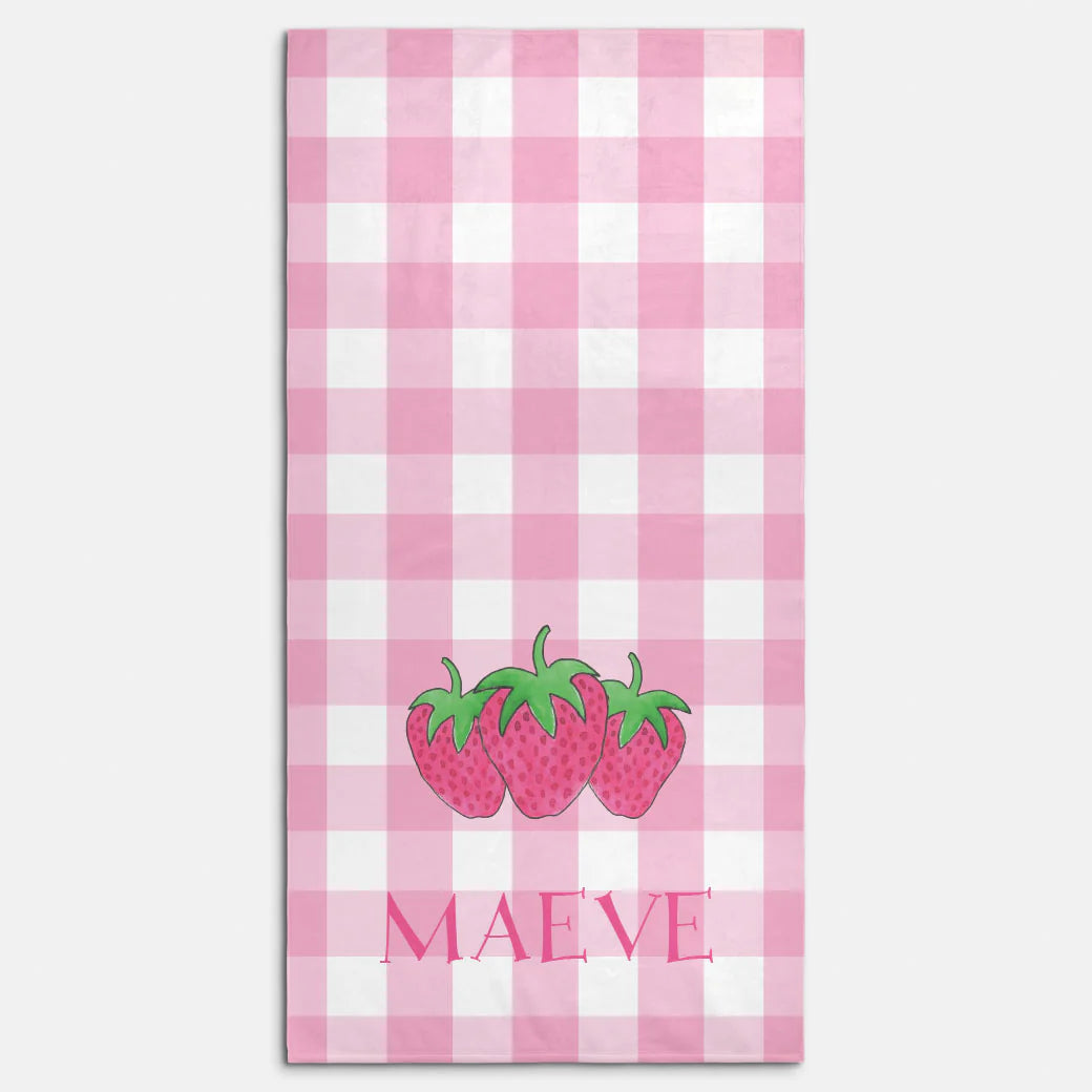Strawberry Beach Towel