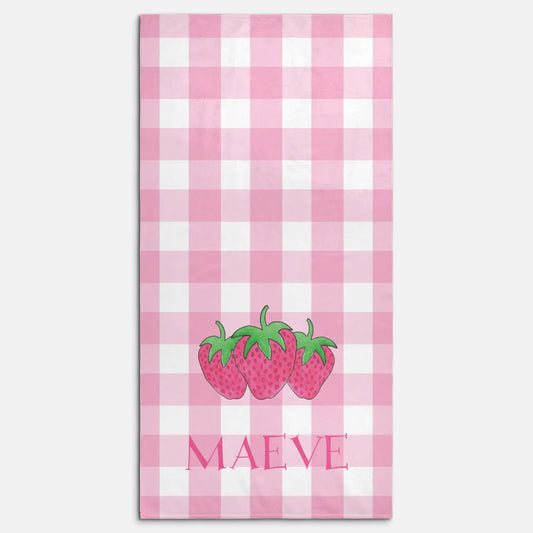 Strawberry Beach Towel