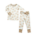 Load image into Gallery viewer, Blush Daisy Bamboo Kids Pajama Set
