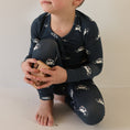Load image into Gallery viewer, Bamboo Two Piece Pajamas | Police Cruiser
