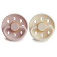 Load image into Gallery viewer, FRIGG Moon Natural Rubber Pacifier 2-Pack
