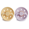 Load image into Gallery viewer, FRIGG Moon Natural Rubber Pacifier 2-Pack
