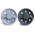 Load image into Gallery viewer, FRIGG Moon Natural Rubber Pacifier 2-Pack
