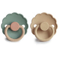 Load image into Gallery viewer, FRIGG Daisy Silicone Pacifier 2-Pack
