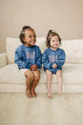 Load image into Gallery viewer, USA Daisy Sweatshirt Romper
