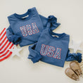 Load image into Gallery viewer, USA Stars Crewneck Sweatshirt
