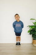Load image into Gallery viewer, USA Stars Crewneck Sweatshirt
