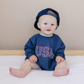 Load image into Gallery viewer, USA Sweatshirt Romper
