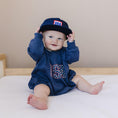 Load image into Gallery viewer, USA Sweatshirt Romper
