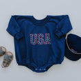 Load image into Gallery viewer, USA Sweatshirt Romper
