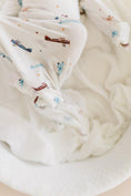 Load image into Gallery viewer, Knotted Baby Gown - Vintage Airplane
